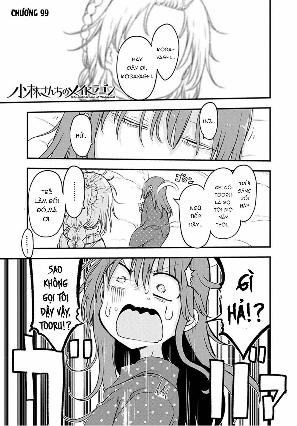 Cuộc Sống Trả Ơn Của Nàng Rồng Tohru! Chapter 99 - Trang 2