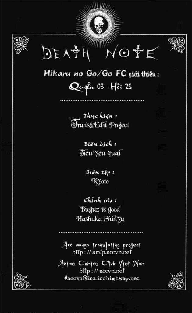 Cuốn Sổ Thiên Mệnh Chapter 25 - Trang 2