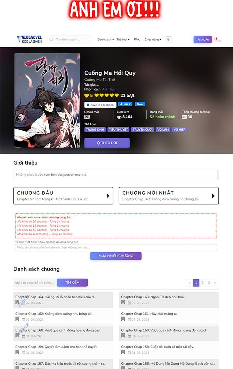 Cuồng Ma Tái Thế Chapter 100 - Trang 2