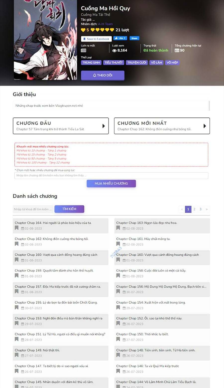 Cuồng Ma Tái Thế Chapter 105 - Trang 2