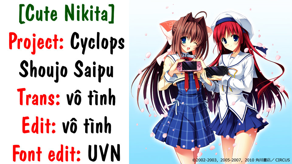 Cyclops Shoujo Saipu Chapter 26 - Trang 2