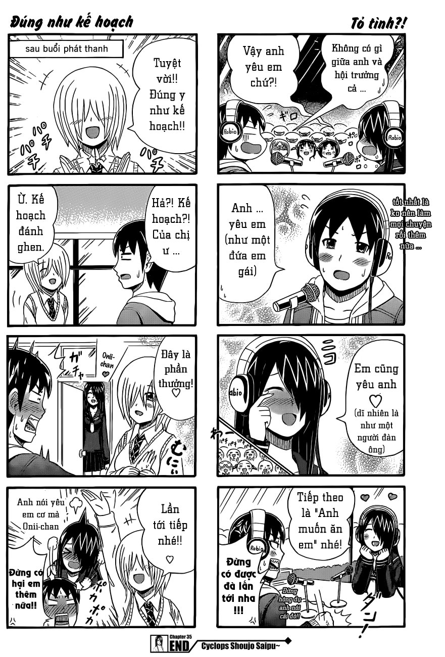 Cyclops Shoujo Saipu Chapter 35 - Trang 2