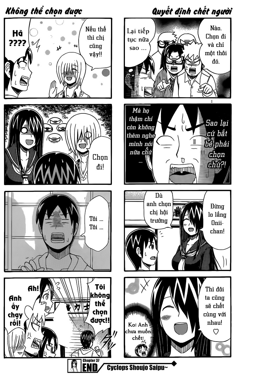 Cyclops Shoujo Saipu Chapter 37 - Trang 2