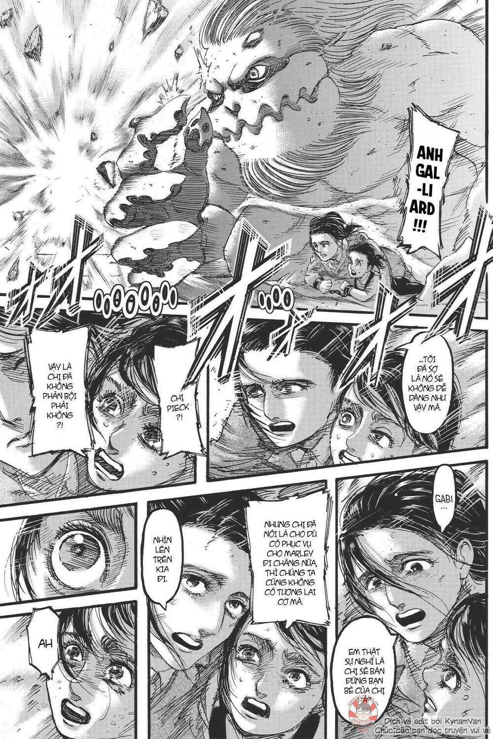 Đại Chiến Người Khổng Lồ Chapter 116 - Trang 2