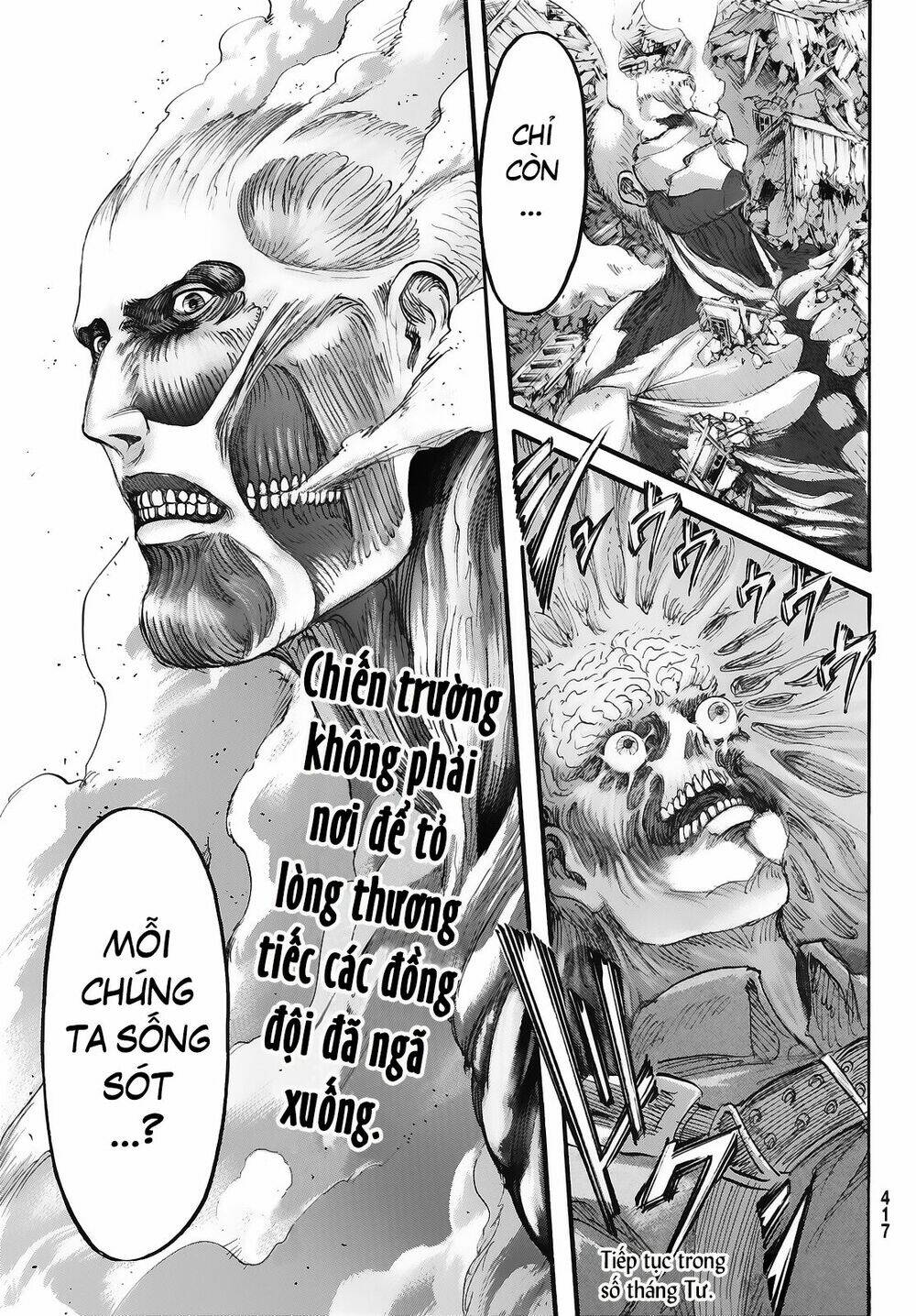 Đại Chiến Người Khổng Lồ Chapter 78 - Trang 2