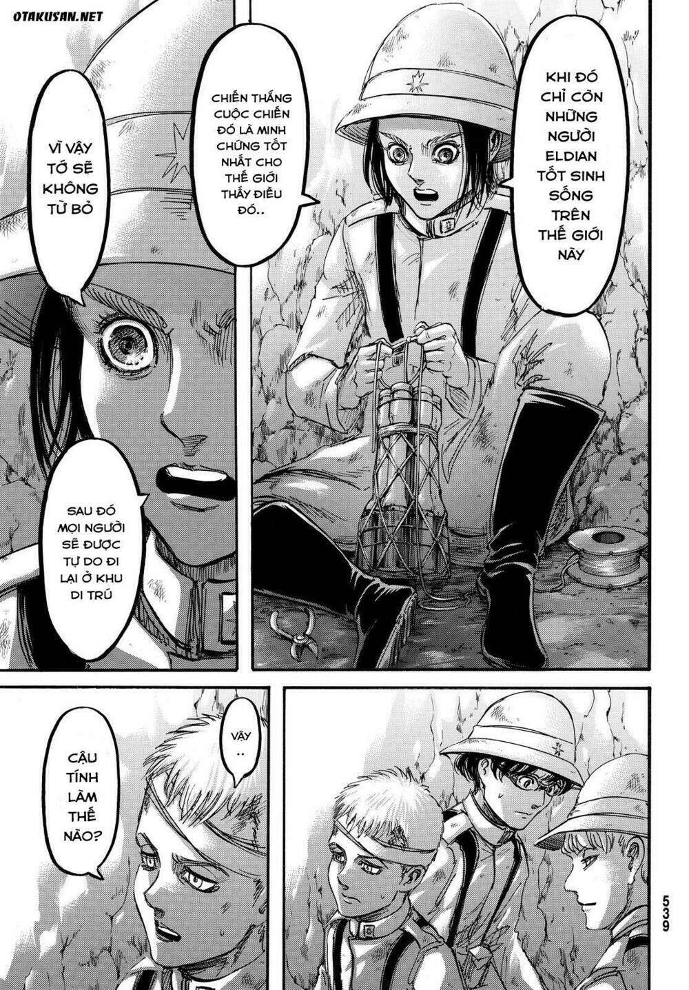 Đại Chiến Người Khổng Lồ Chapter 91 - Trang 2