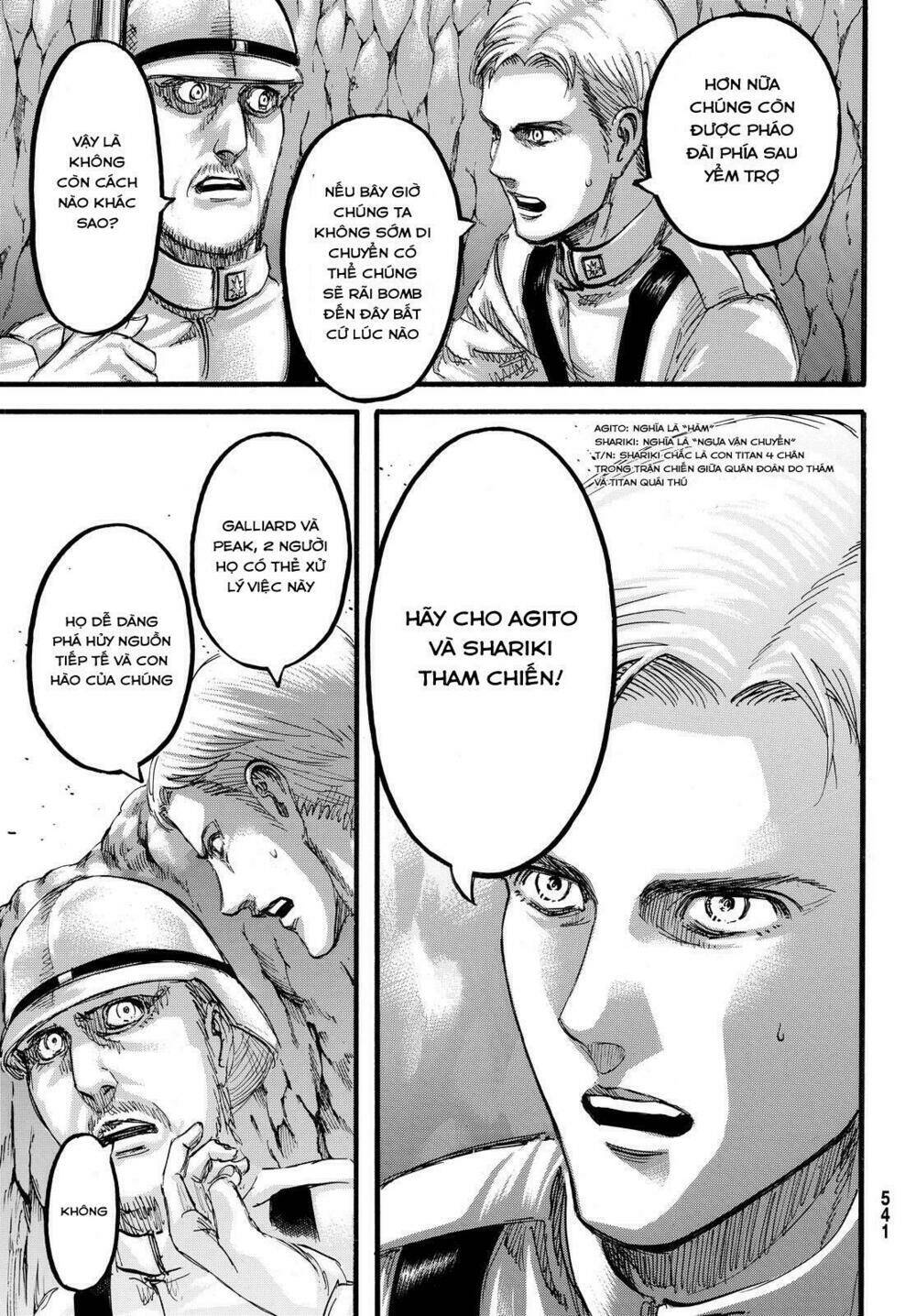 Đại Chiến Người Khổng Lồ Chapter 91 - Trang 2