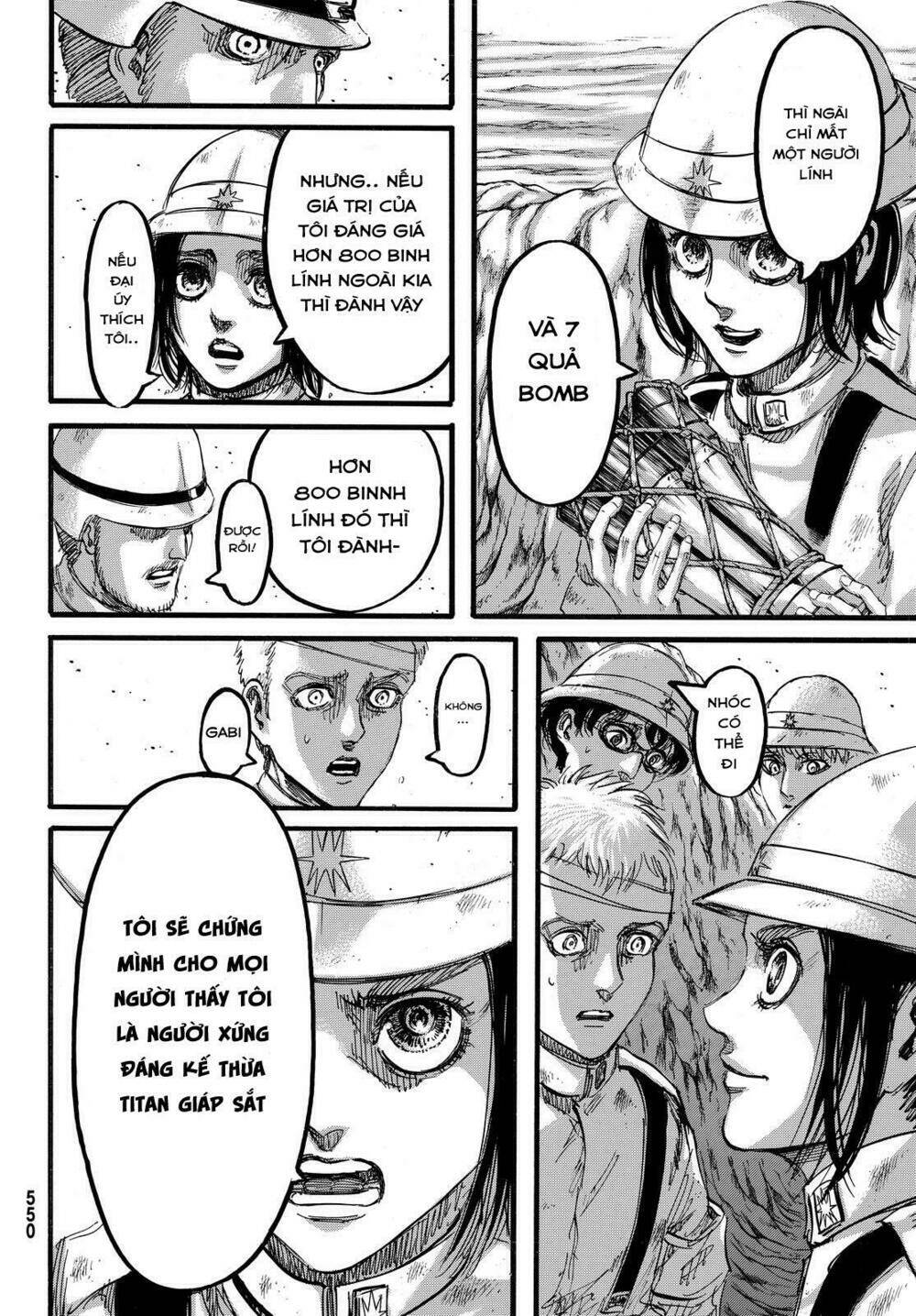 Đại Chiến Người Khổng Lồ Chapter 91 - Trang 2