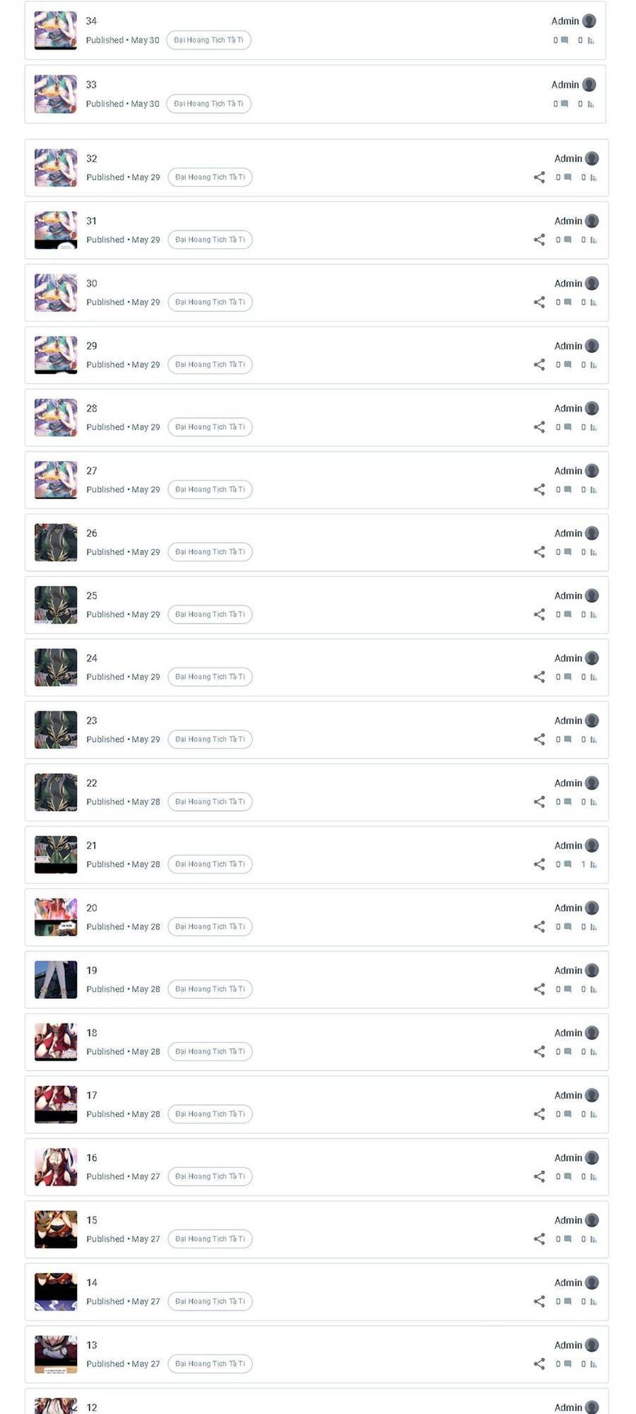 Đại Hoang Tịch Tà Ti Chapter 17 - Trang 2