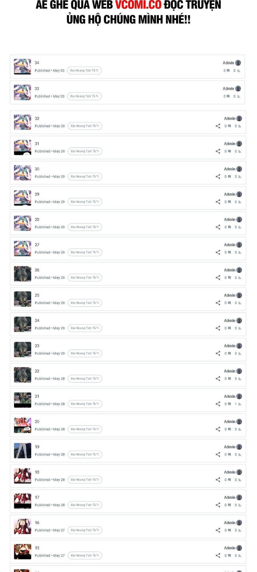 Đại Hoang Tịch Tà Ti Chapter 19 - Trang 2