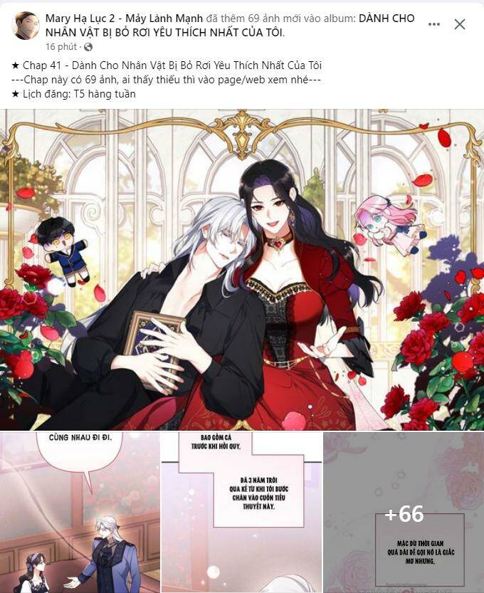 Dành Cho Nhân Vật Bị Bỏ Rơi Yêu Thích Nhất Của Tôi Chapter 41.1 - Trang 2