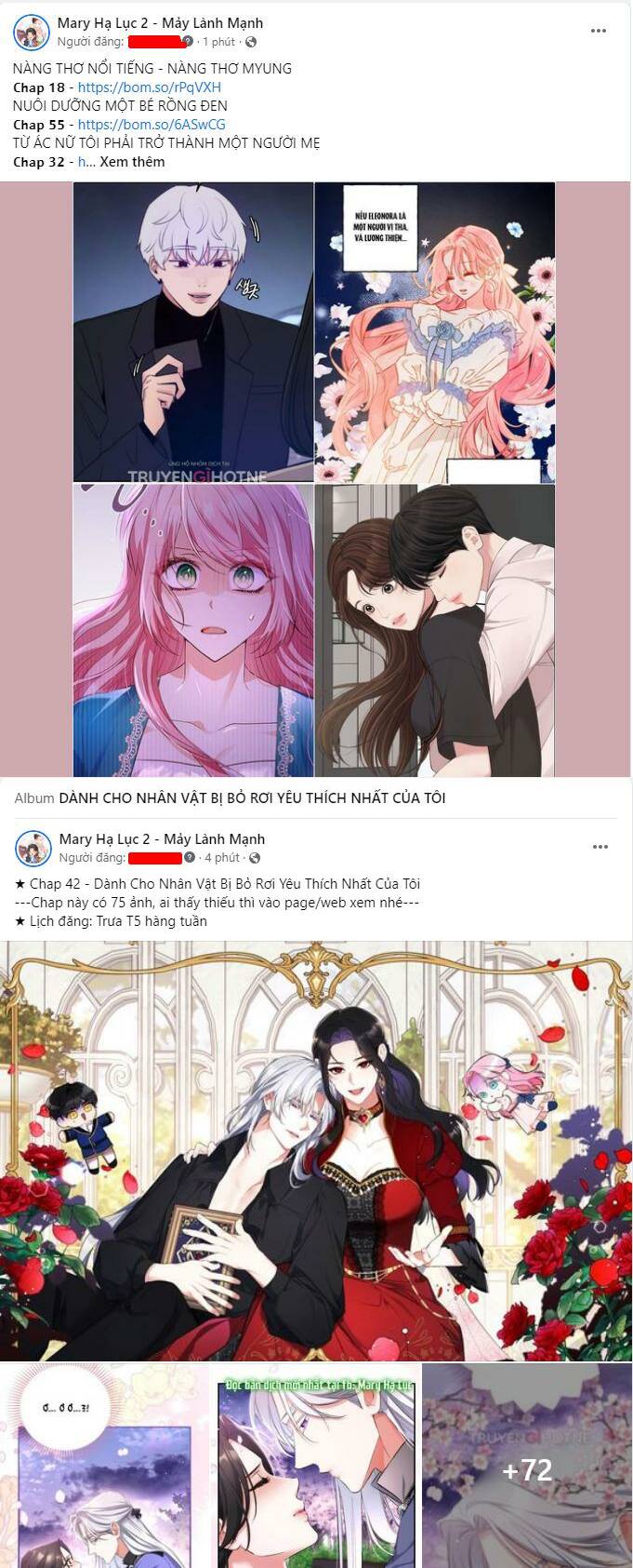 Dành Cho Nhân Vật Bị Bỏ Rơi Yêu Thích Nhất Của Tôi Chapter 41.2 - Trang 2