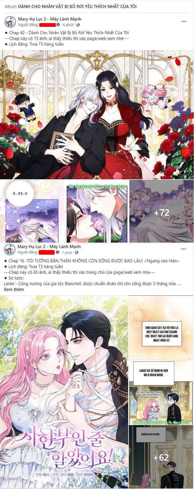 Dành Cho Nhân Vật Bị Bỏ Rơi Yêu Thích Nhất Của Tôi Chapter 42.1 - Trang 2