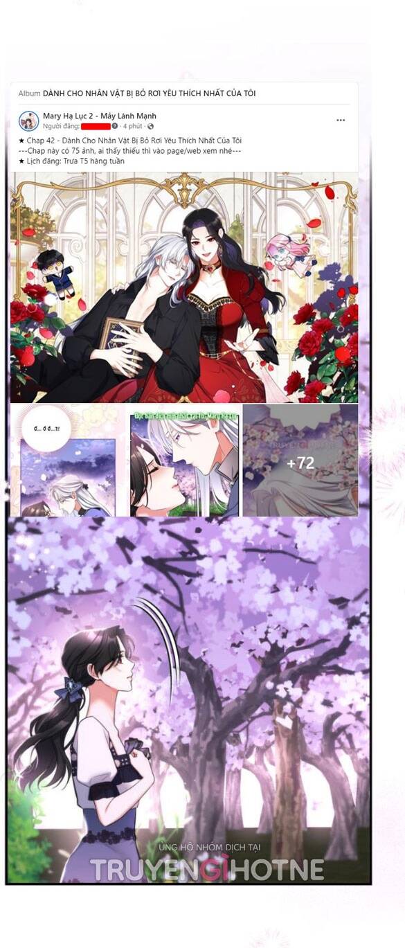 Dành Cho Nhân Vật Bị Bỏ Rơi Yêu Thích Nhất Của Tôi Chapter 42.1 - Trang 2