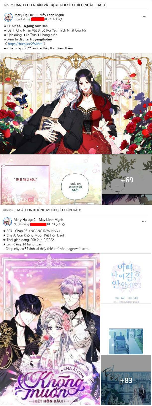 Dành Cho Nhân Vật Bị Bỏ Rơi Yêu Thích Nhất Của Tôi Chapter 43.2 - Trang 2