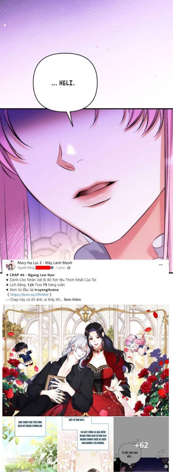 Dành Cho Nhân Vật Bị Bỏ Rơi Yêu Thích Nhất Của Tôi Chapter 45.1 - Trang 2