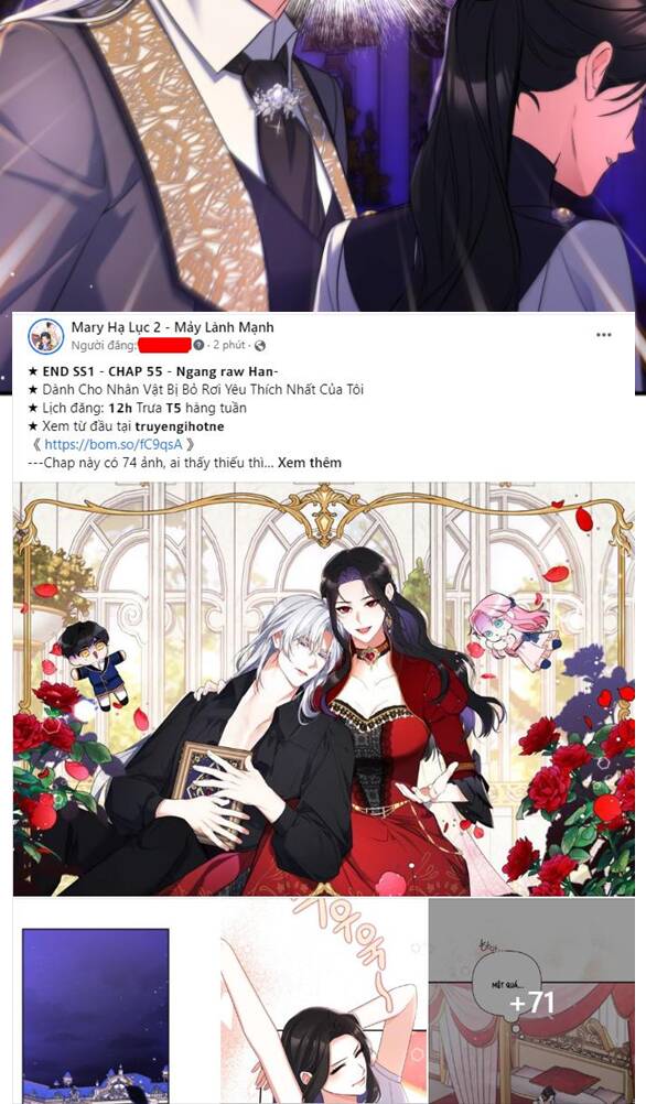 Dành Cho Nhân Vật Bị Bỏ Rơi Yêu Thích Nhất Của Tôi Chapter 55.1 - Trang 2