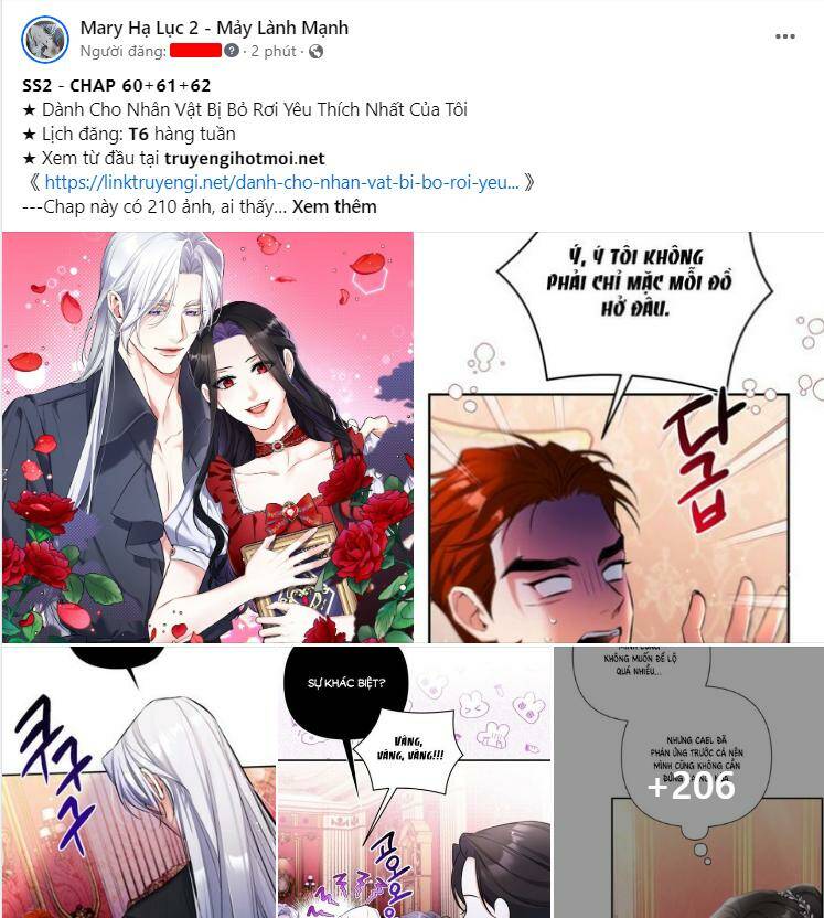 Dành Cho Nhân Vật Bị Bỏ Rơi Yêu Thích Nhất Của Tôi Chapter 62.1 - Trang 2