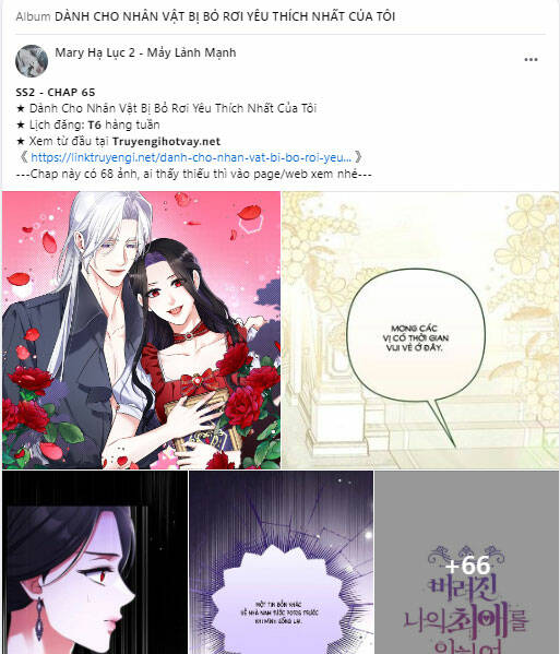 Dành Cho Nhân Vật Bị Bỏ Rơi Yêu Thích Nhất Của Tôi Chapter 65.1 - Trang 2