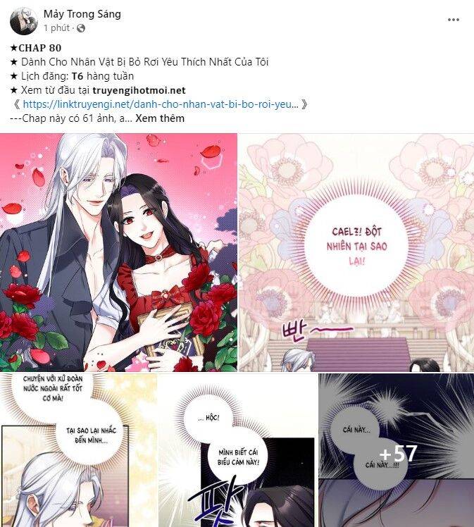 Dành Cho Nhân Vật Bị Bỏ Rơi Yêu Thích Nhất Của Tôi Chapter 80.1 - Trang 2