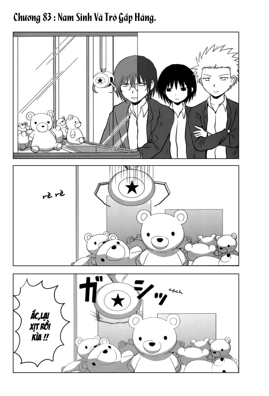 Danshi Koukousei No Nichijou Chapter 83 - Trang 2