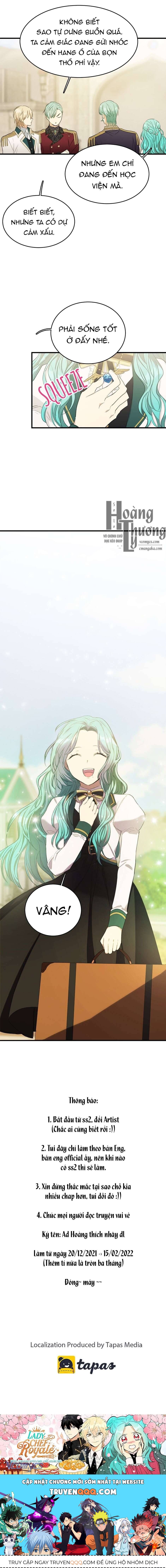 Đầu Bếp Hoàng Gia Chapter 1.1 - Trang 2