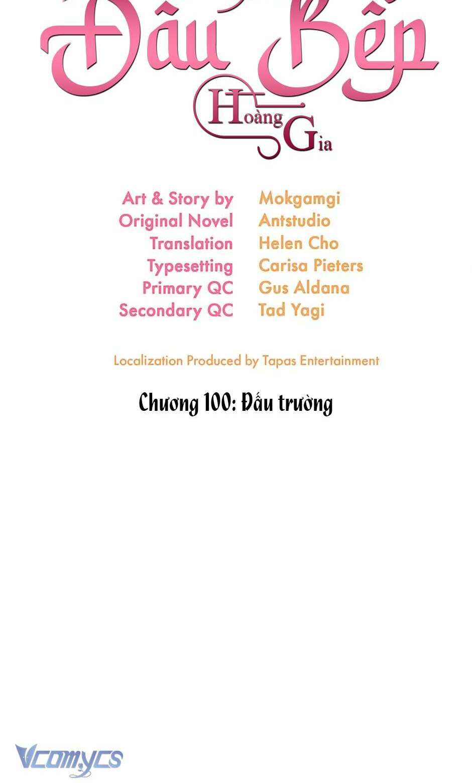 Đầu Bếp Hoàng Gia Chapter 100 - Trang 2