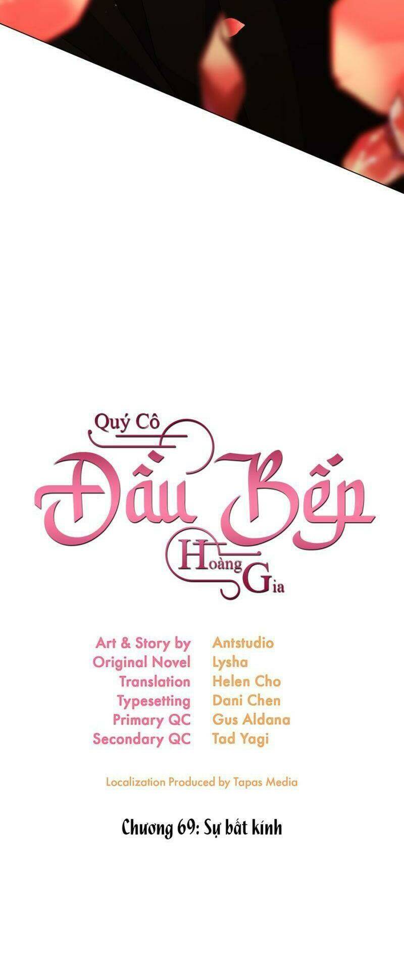 Đầu Bếp Hoàng Gia Chapter 69 - Trang 2