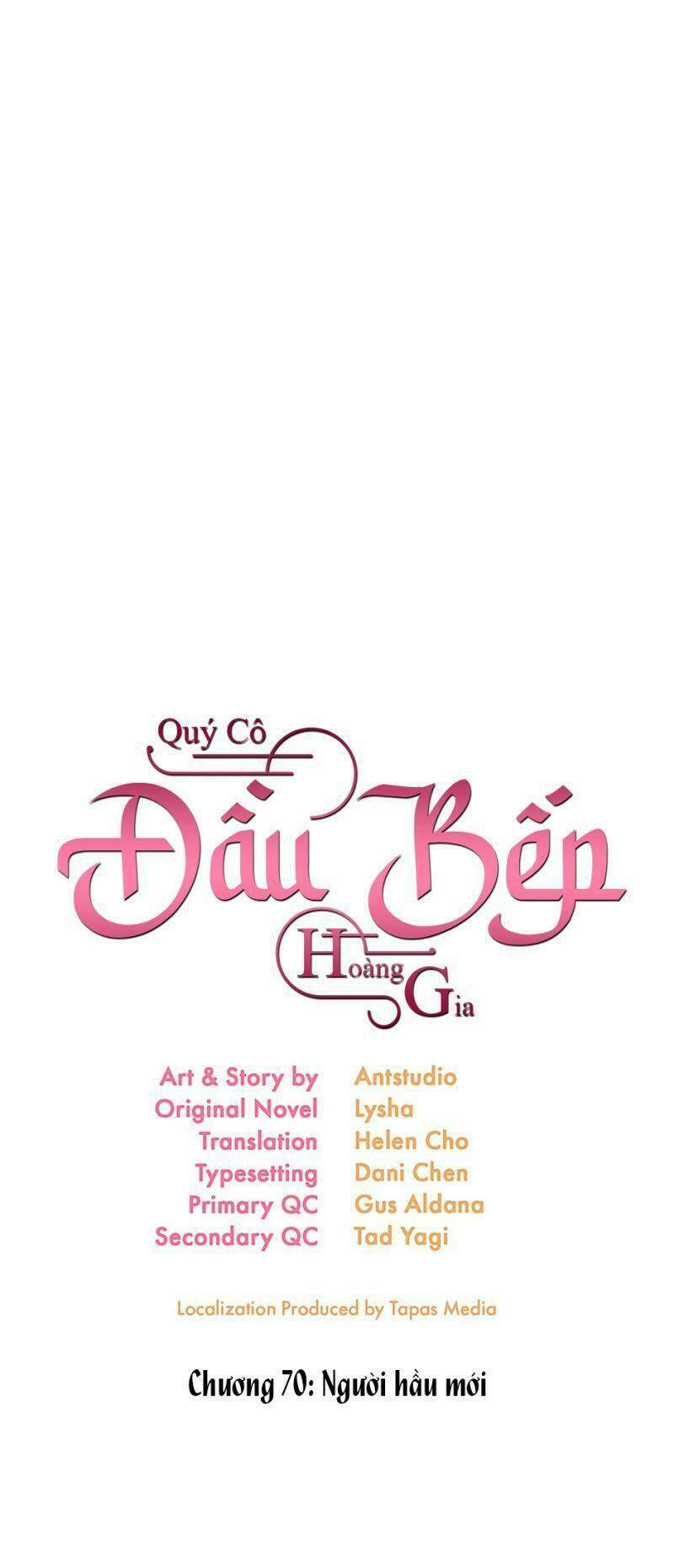 Đầu Bếp Hoàng Gia Chapter 70 - Trang 2