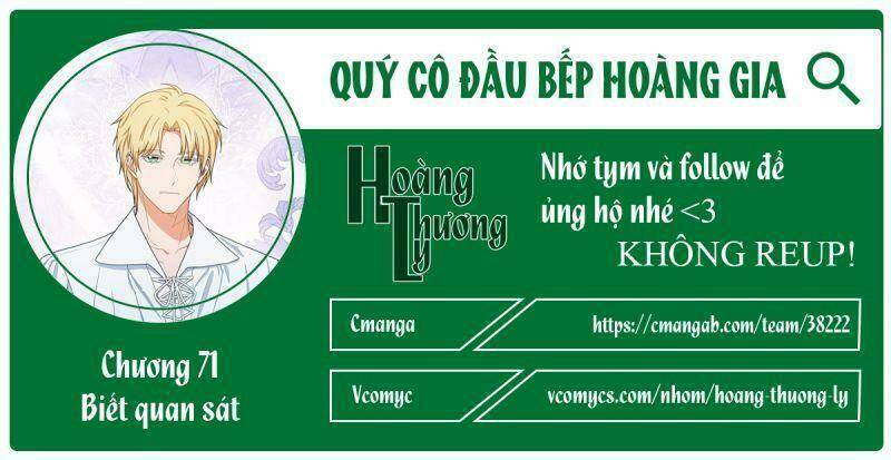 Đầu Bếp Hoàng Gia Chapter 71 - Trang 2