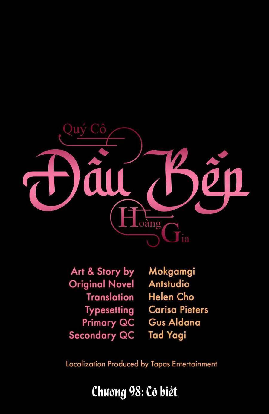 Đầu Bếp Hoàng Gia Chapter 98 - Trang 2