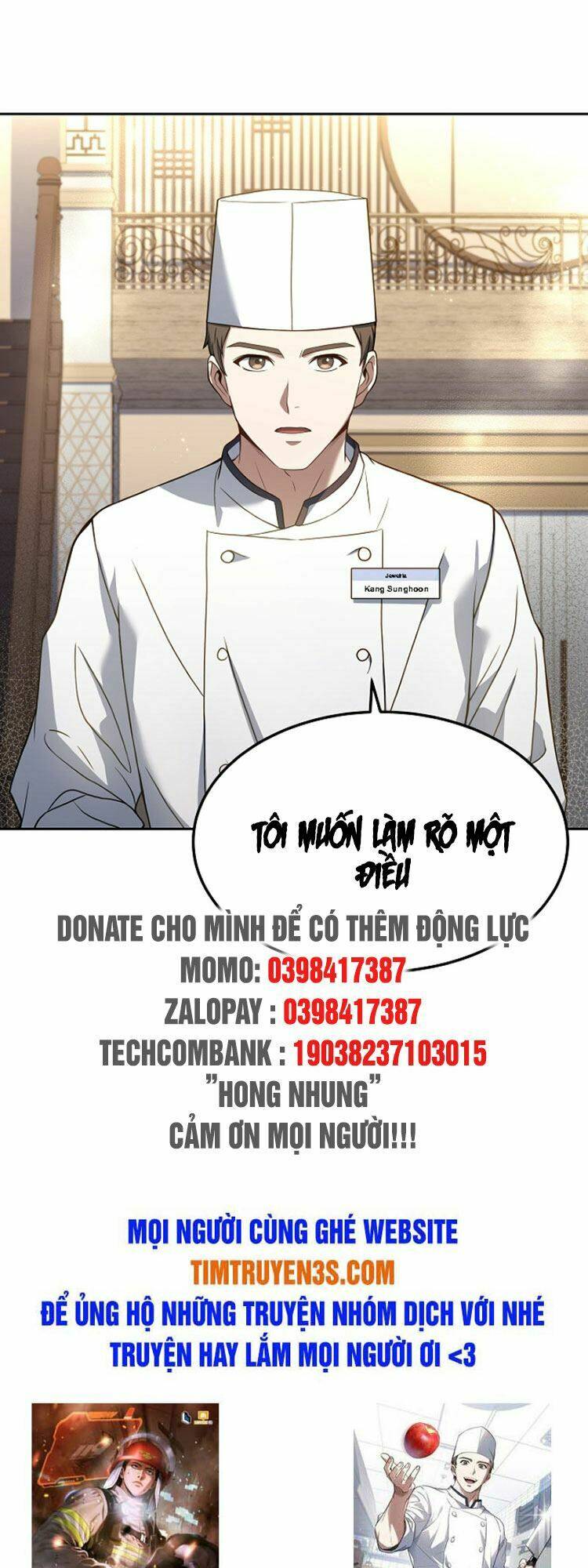 Đầu Bếp Trẻ Nhất Tới Từ Khách Sạn Hạng Ba Chapter 33 - Trang 2