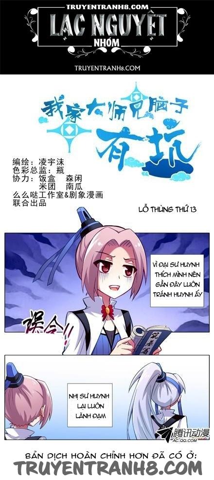 Đầu Óc Đại Sư Huynh Của Ta Rất Đen Tối Chapter 12 - Trang 2