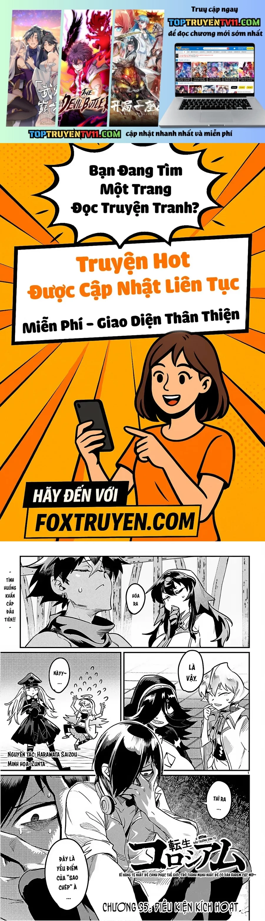 Đấu Trường Chuyển Sinh Chapter 35 - Trang 2