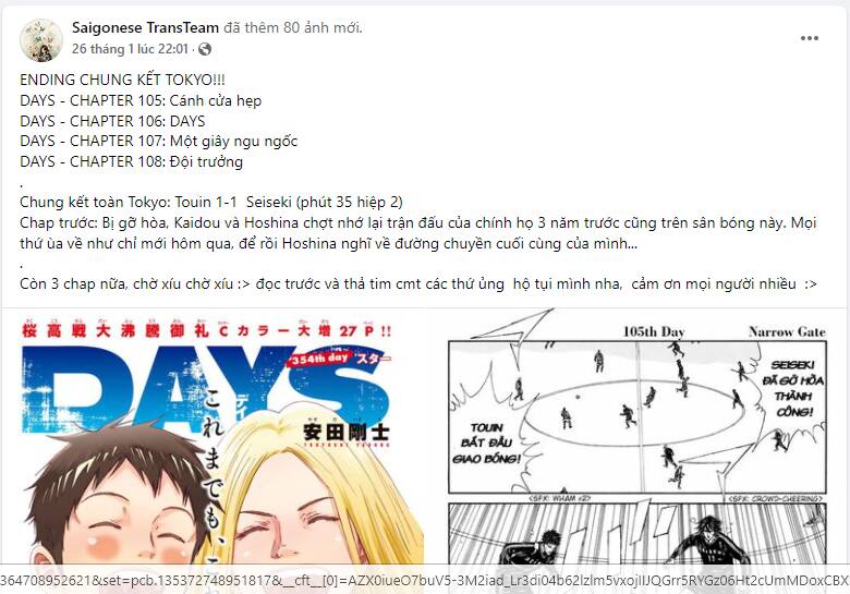 Days Chapter 106 - Trang 2