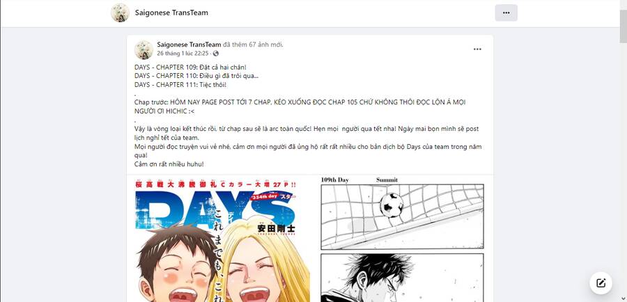 Days Chapter 108 - Trang 2