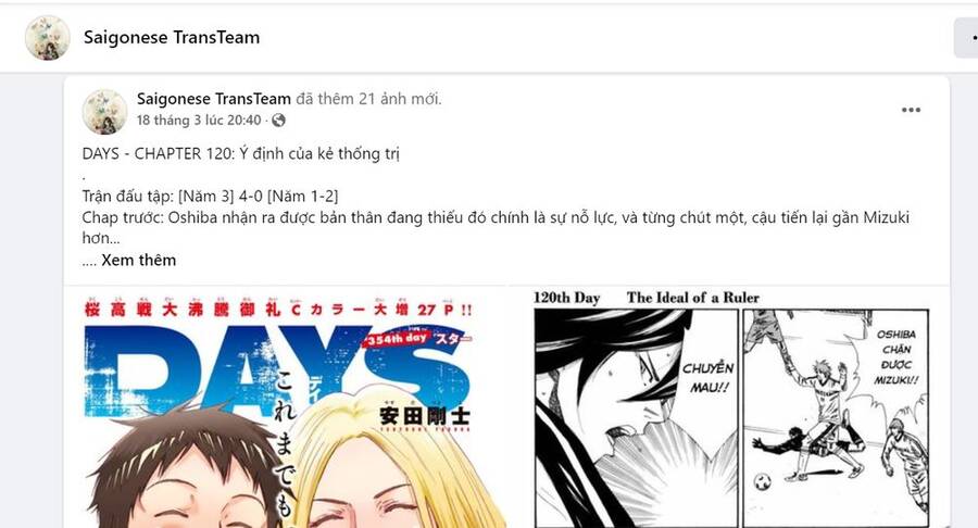 Days Chapter 111 - Trang 2