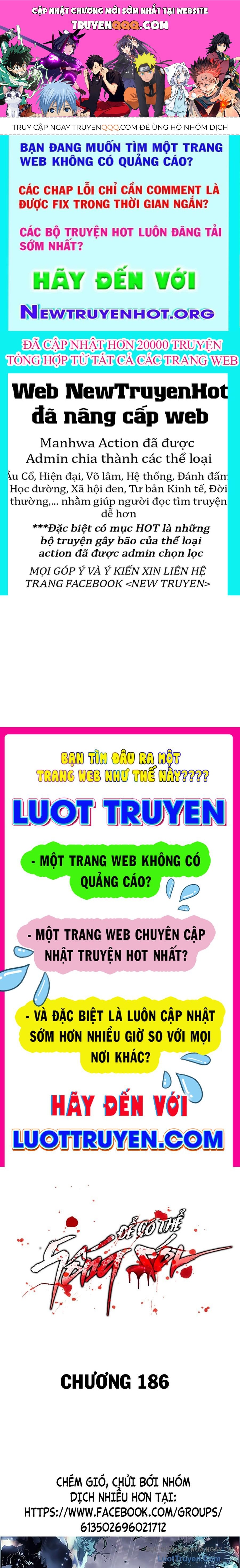Để Có Thể Sống Sót Chapter 186 - Trang 2