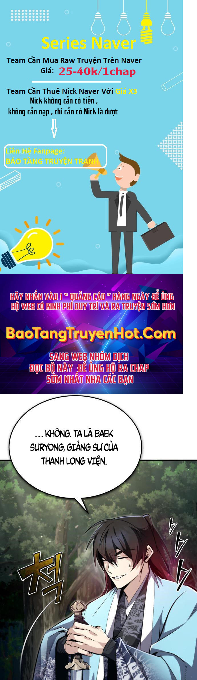 Đệ Nhất Võ Sư, Baek Cao Thủ Chapter 48 - Trang 2