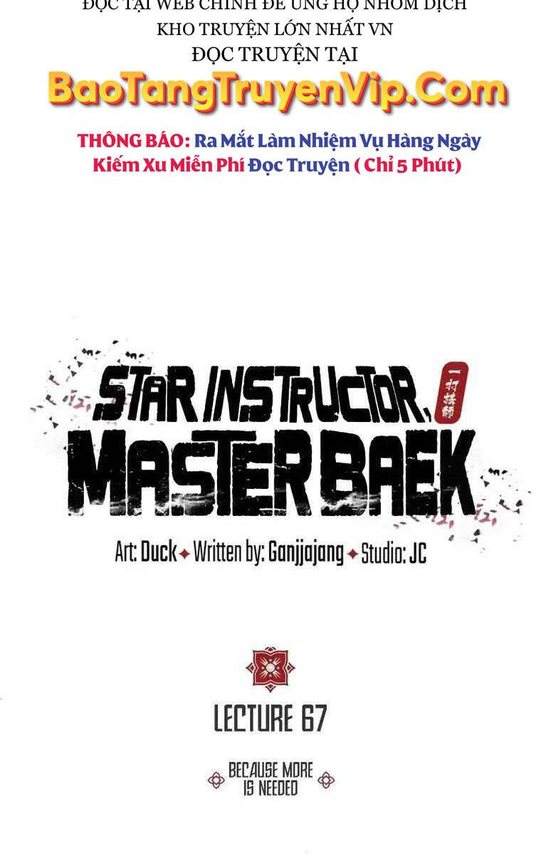 Đệ Nhất Võ Sư, Baek Cao Thủ Chapter 67 - Trang 2