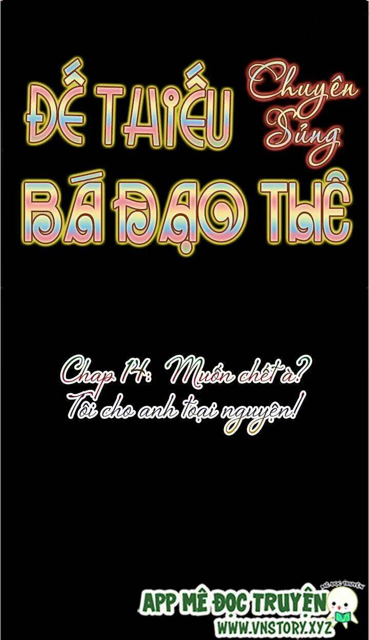 Đế Thiếu Chuyên Sủng Hắc Đạo Thê Chapter 14 - Trang 2