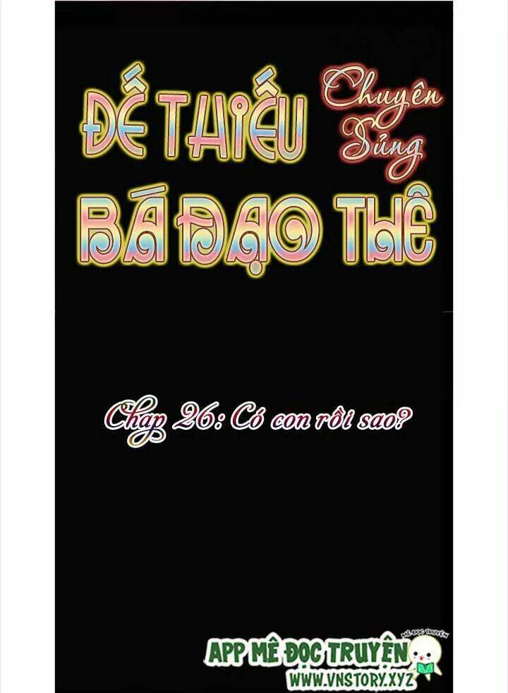 Đế Thiếu Chuyên Sủng Hắc Đạo Thê Chapter 26 - Trang 2