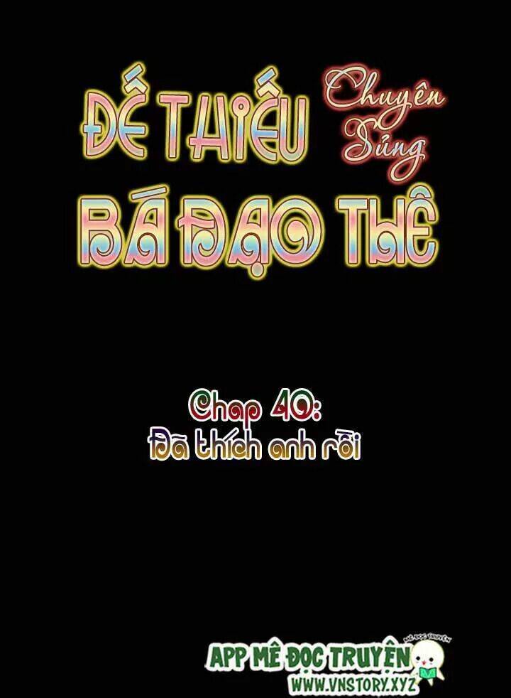 Đế Thiếu Chuyên Sủng Hắc Đạo Thê Chapter 40 - Trang 2