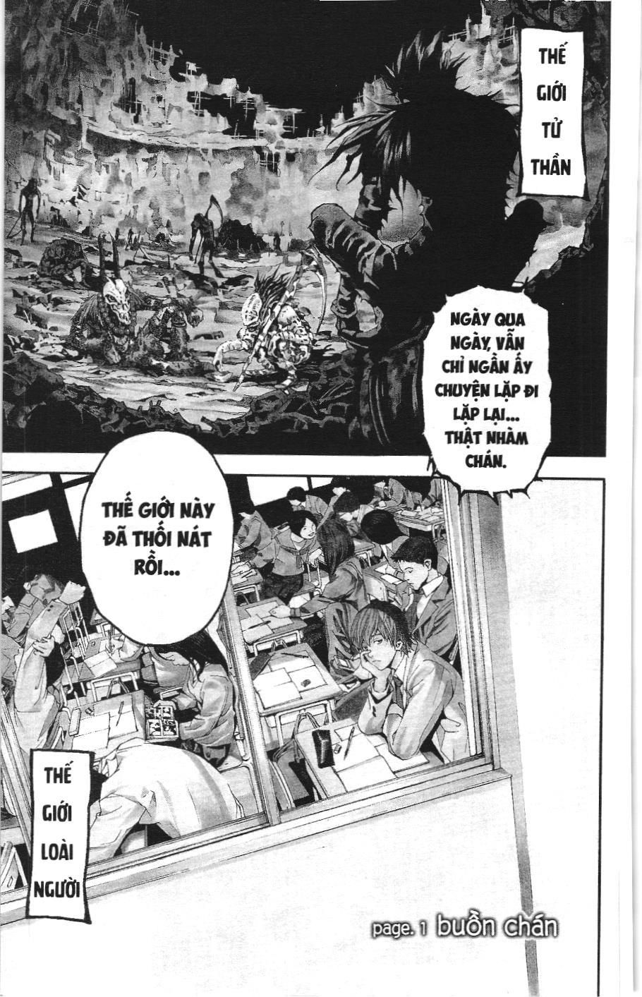 Death Note (Scan) Chapter 1 - Trang 2