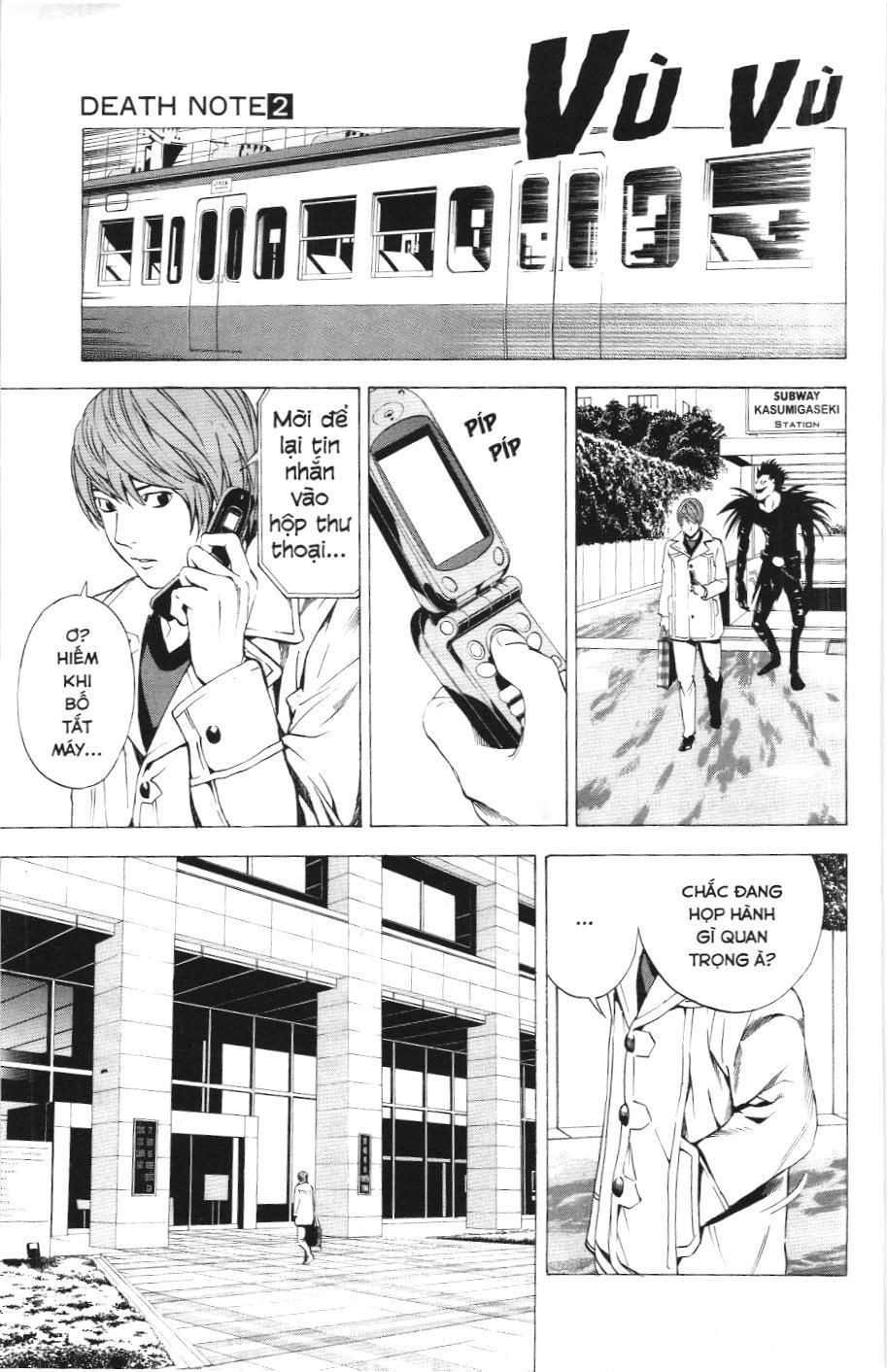Death Note (Scan) Chapter 12 - Trang 2