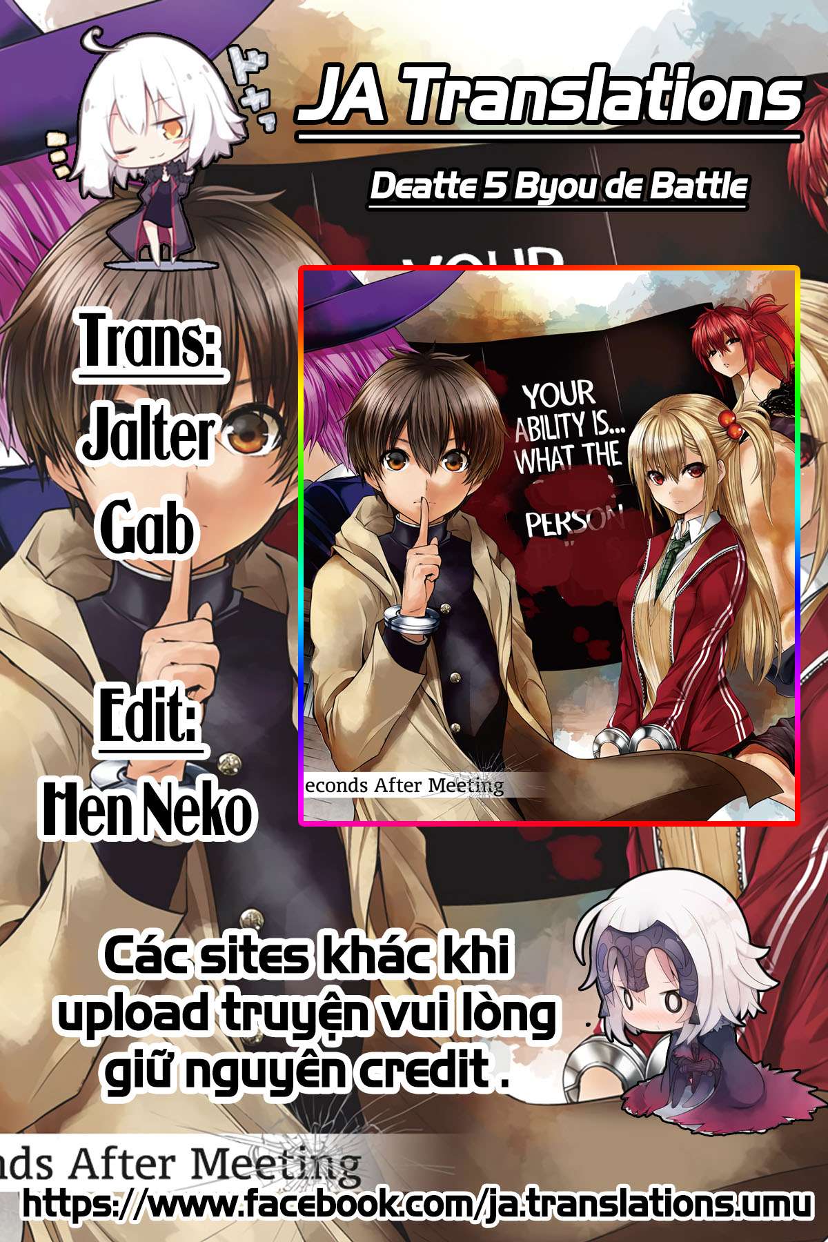 Deatte 5 Byou De Battle Chapter 34 - Trang 2