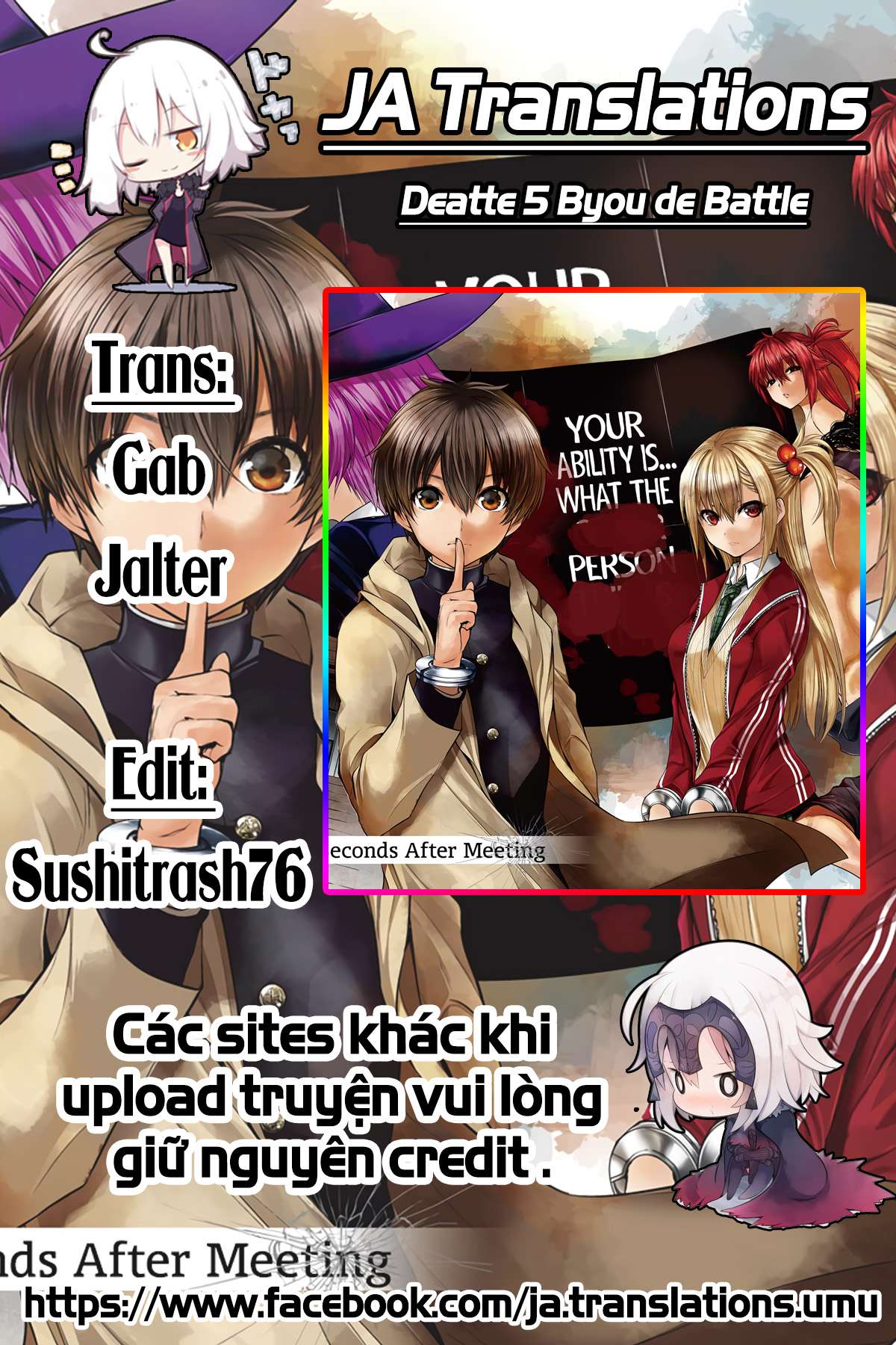 Deatte 5 Byou De Battle Chapter 38 - Trang 2