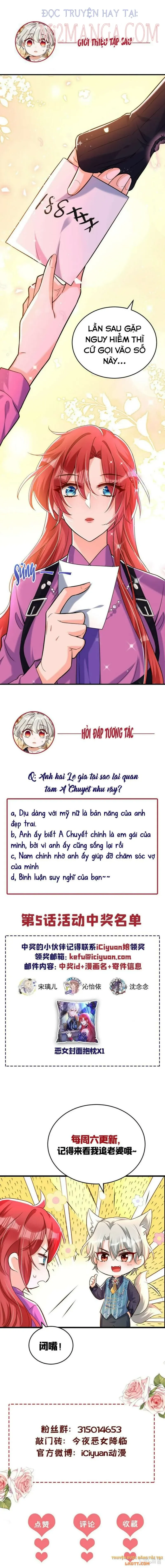 Đêm Nay Ác Nữ Giáng Lâm Chapter 6.5 - Trang 2