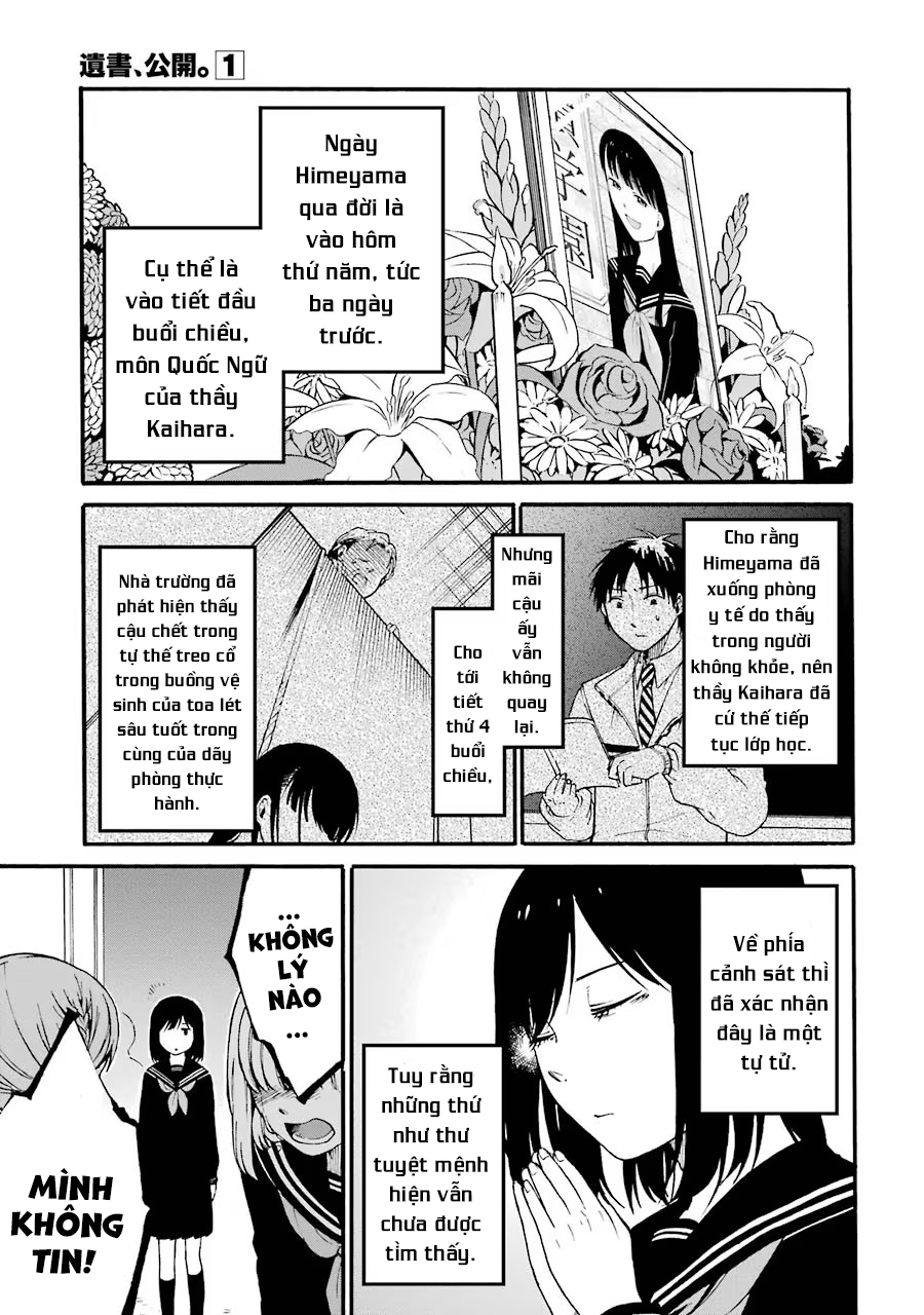 Di Thư Trên Bàn Chapter 1.2 - Trang 2