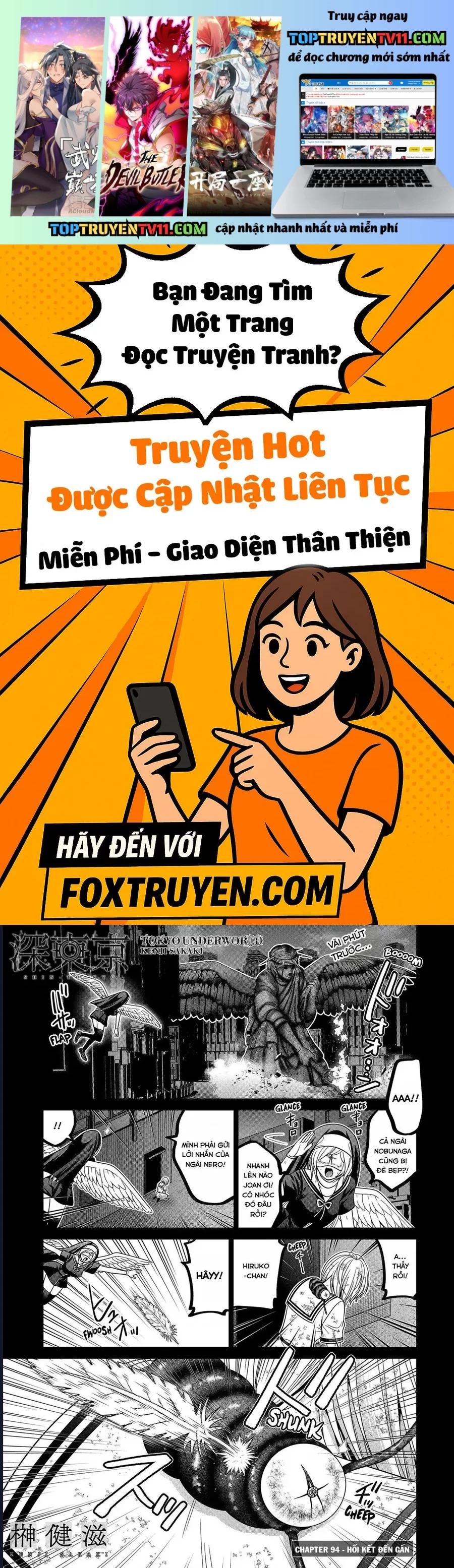 Địa Phủ Tokyo Chapter 94 - Trang 2